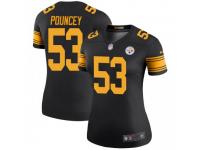 Legend Vapor Untouchable Women's Maurkice Pouncey Pittsburgh Steelers Nike Color Rush Jersey - Black