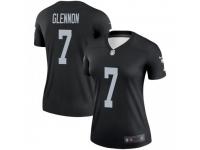 Legend Vapor Untouchable Women's Mike Glennon Oakland Raiders Nike Jersey - Black