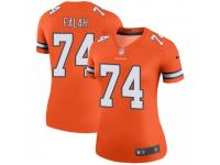 Legend Vapor Untouchable Women's Nico Falah Denver Broncos Nike Color Rush Jersey - Orange