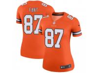 Legend Vapor Untouchable Women's Noah Fant Denver Broncos Nike Color Rush Jersey - Orange