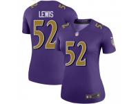 Legend Vapor Untouchable Women's Ray Lewis Baltimore Ravens Nike Color Rush Jersey - Purple