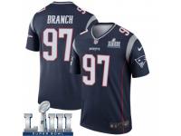 Legend Vapor Untouchable Youth Alan Branch New England Patriots Nike Super Bowl LIII Jersey - Navy