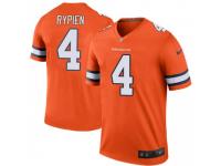 Legend Vapor Untouchable Youth Brett Rypien Denver Broncos Nike Color Rush Jersey - Orange