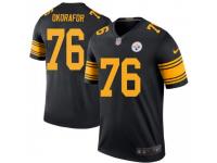 Legend Vapor Untouchable Youth Chukwuma Okorafor Pittsburgh Steelers Nike Color Rush Jersey - Black