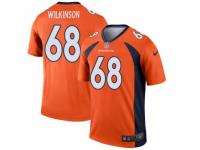 Legend Vapor Untouchable Youth Elijah Wilkinson Denver Broncos Nike Jersey - Orange