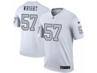 Legend Vapor Untouchable Youth Gabe Wright Oakland Raiders Nike Color Rush Jersey - White