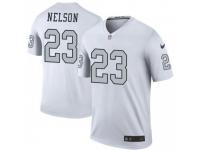 Legend Vapor Untouchable Youth Nick Nelson Oakland Raiders Nike Color Rush Jersey - White