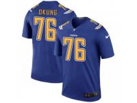 Legend Vapor Untouchable Youth Russell Okung Los Angeles Chargers Nike Color Rush Jersey - Royal