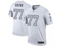 Legend Vapor Untouchable Youth Trent Brown Oakland Raiders Nike Color Rush Jersey - White