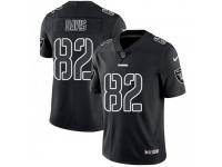 Limited Men's Al Davis Oakland Raiders Nike Jersey - Black Impact Vapor Untouchable