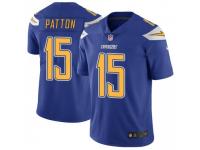 Limited Men's Andre Patton Los Angeles Chargers Nike Color Rush Vapor Untouchable Jersey - Royal