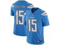 Limited Men's Andre Patton Los Angeles Chargers Nike Powder Vapor Untouchable Alternate Jersey - Blue