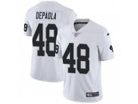 Limited Men's Andrew DePaola Oakland Raiders Nike Vapor Untouchable Jersey - White