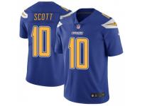 Limited Men's Artavis Scott Los Angeles Chargers Nike Color Rush Vapor Untouchable Jersey - Royal