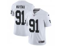 Limited Men's Benson Mayowa Oakland Raiders Nike Vapor Untouchable Jersey - White