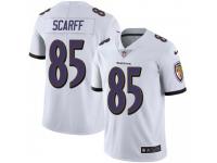 Limited Men's Charles Scarff Baltimore Ravens Nike Vapor Untouchable Jersey - White