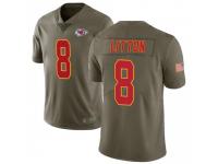 Limited Men's Chase Litton Kansas City Chiefs Nike 2017 Salute to Service Jersey - Green