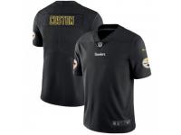 Limited Men's Custom Pittsburgh Steelers Nike Jersey - Black Impact Vapor Untouchable