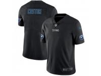 Limited Men's Custom Tennessee Titans Nike Jersey - Black Impact Vapor Untouchable