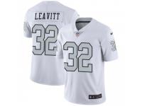 Limited Men's Dallin Leavitt Oakland Raiders Nike Color Rush Jersey - White