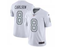 Limited Men's Daniel Carlson Oakland Raiders Nike Color Rush Jersey - White