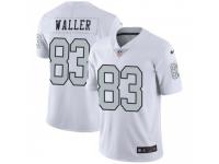 Limited Men's Darren Waller Oakland Raiders Nike Color Rush Jersey - White