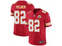 Limited Men's Deon Yelder Kansas City Chiefs Nike Team Color Vapor Untouchable Jersey - Red