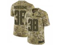 Limited Men's Detrez Newsome Los Angeles Chargers Nike 2018 Salute to Service Jersey - Camo