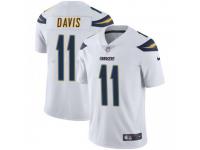 Limited Men's Geremy Davis Los Angeles Chargers Nike Vapor Untouchable Jersey - White