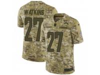 Limited Men's Jaylen Watkins Los Angeles Chargers Nike 2018 Salute to Service Jersey - Camo