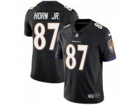 Limited Men's Joe Horn Jr. Baltimore Ravens Nike Alternate Vapor Untouchable Jersey - Black