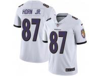 Limited Men's Joe Horn Jr. Baltimore Ravens Nike Vapor Untouchable Jersey - White
