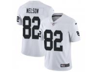 Limited Men's Jordy Nelson Oakland Raiders Nike Vapor Untouchable Jersey - White