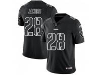 Limited Men's Josh Jacobs Oakland Raiders Nike Jersey - Black Impact Vapor Untouchable