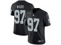 Limited Men's Josh Mauro Oakland Raiders Nike Team Color Vapor Untouchable Jersey - Black