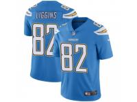 Limited Men's Justice Liggins Los Angeles Chargers Nike Powder Vapor Untouchable Alternate Jersey - Blue