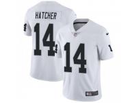 Limited Men's Keon Hatcher Oakland Raiders Nike Vapor Untouchable Jersey - White