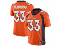 Limited Men's Khalfani Muhammad Denver Broncos Nike Team Color Vapor Untouchable Jersey - Orange