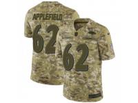Limited Men's Marcus Applefield Baltimore Ravens Nike 2018 Salute to Service Jersey - Camo