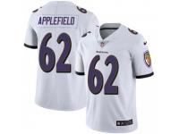 Limited Men's Marcus Applefield Baltimore Ravens Nike Vapor Untouchable Jersey - White