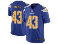 Limited Men's Michael Davis Los Angeles Chargers Nike Color Rush Vapor Untouchable Jersey - Royal