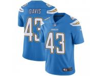 Limited Men's Michael Davis Los Angeles Chargers Nike Powder Vapor Untouchable Alternate Jersey - Blue