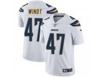 Limited Men's Mike Windt Los Angeles Chargers Nike Vapor Untouchable Jersey - White