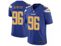 Limited Men's Patrick Afriyie Los Angeles Chargers Nike Color Rush Vapor Untouchable Jersey - Royal