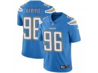 Limited Men's Patrick Afriyie Los Angeles Chargers Nike Powder Vapor Untouchable Alternate Jersey - Blue