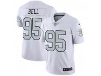 Limited Men's Quinton Bell Oakland Raiders Nike Color Rush Jersey - White