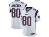Limited Men's Stephen Anderson New England Patriots Nike Vapor Untouchable Jersey - White