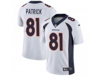 Limited Men's Tim Patrick Denver Broncos Nike Vapor Untouchable Jersey - White