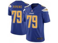 Limited Men's Trey Pipkins Los Angeles Chargers Nike Color Rush Vapor Untouchable Jersey - Royal