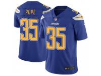 Limited Men's Troymaine Pope Los Angeles Chargers Nike Color Rush Vapor Untouchable Jersey - Royal